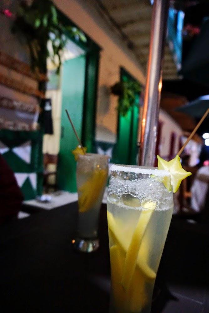 Soda michelada de mango del Café Bar La Permanencia Soda michelada de mango del Café Bar La Permanencia